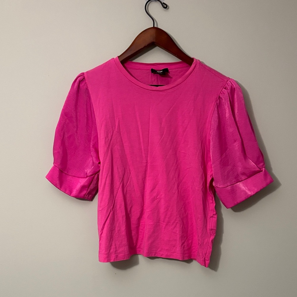 DKNY Bright Pink Short Sleeve Tee